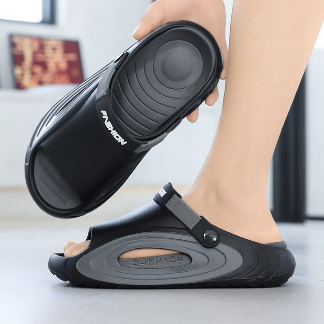 Modern Fashion 남자 심플 다용도 스트랩 슬리퍼 편한 샌들 W83