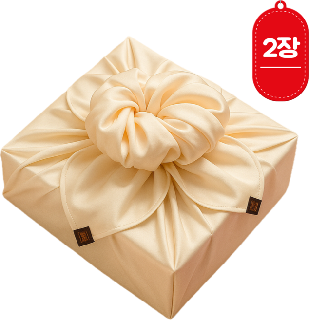 복담 고급 보자기 대형 108cm, 2개, 여백의 미