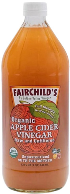 Fairchild’s 有機蘋果醋 (32oz) 946ml, 1個