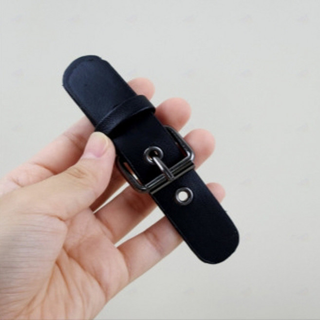 가방 재킷 코트 스커트 장식용 버클 가죽공예, G 블랙, 1개