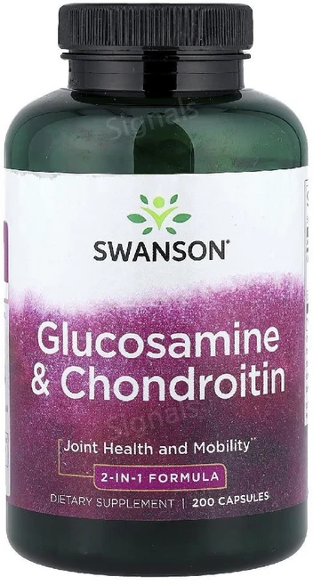 스완슨 글루코사민 콘드로이틴 Glucosamine Chondroitin 캡슐 200정, 1개 - 쿠팡