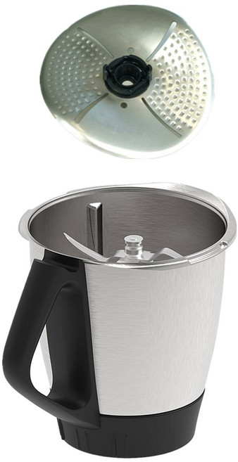 Thermomix TM6 TM5 TM7 야채 스테인레스 스틸용 커터 헤드 블레이드 커버 부착물, Sliver