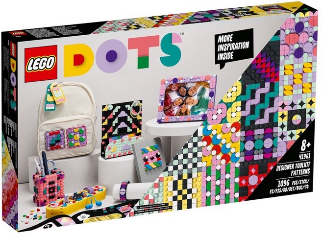 Home&brick LEGO 41961 設計師工具組 DOTS 激發無限創意 培養藝術天賦, 1個