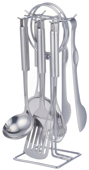 국내산 키친블루밍 스텐 304 조리도구 키친툴 세트 7종 올스텐, A타입, A타입