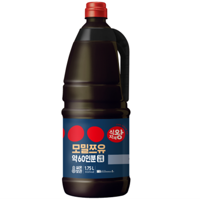 식자재왕 모밀쯔유, 1.75L, 2개