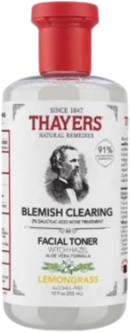 [Thayers] 블레미쉬 클리어링 페이셜 토너 레몬그라스 알코올 프리 355 ml, 1개, 355ml - 쿠팡