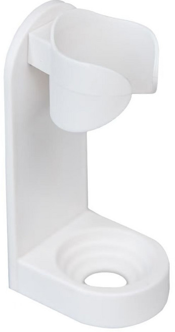 칫솔 거치대 전동칫솔 면도기 무타공 벽걸이, 4개, 화이트