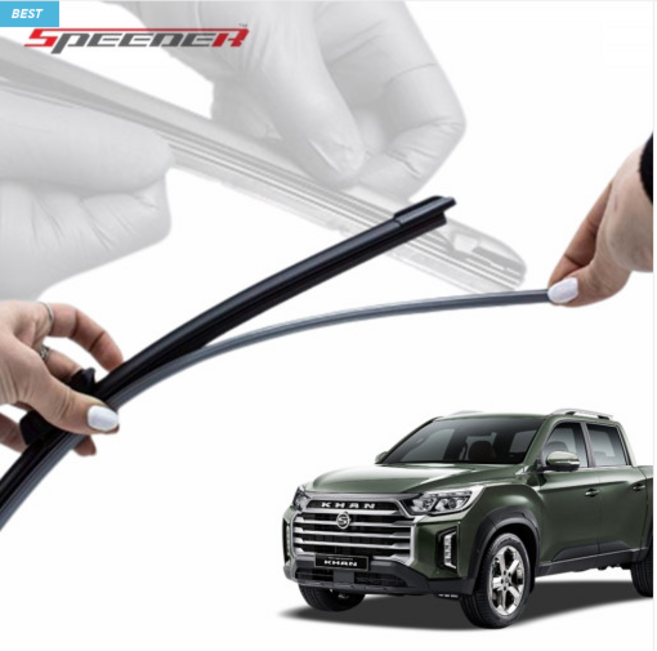 올뉴 G4 렉스턴칸 렉스턴스포츠 와이퍼 리필고무 순정교체형, 렉스턴 리필고무1세트(1회교체분)