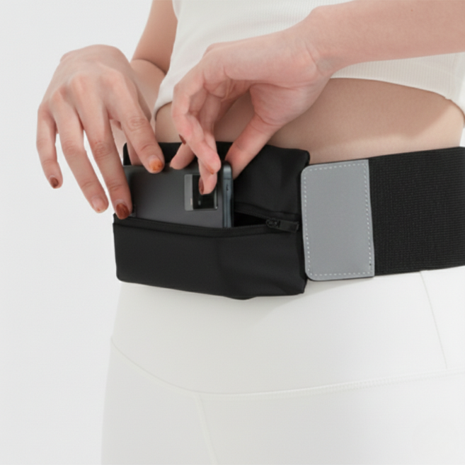 루프런 흔들림 없는 러닝벨트 스마트폰 런닝 힙색 등산 마라톤 운동 가방