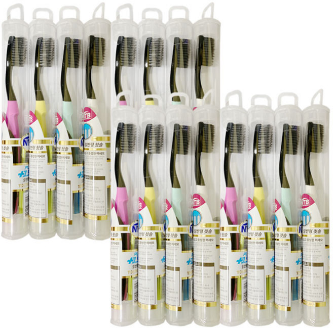 NTB 플러스 153 흑칫솔, 1개입, 16개