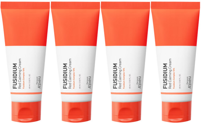 어퓨 더퓨어 후시디움 레드진정크림, 4개, 60ml