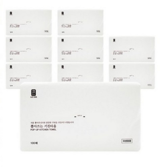 생활공작소 뽑아쓰는 키친타올 3겹, 100매, 36개