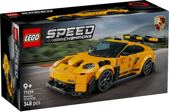 樂高 77239 極速賽車保時捷 911 GT3 RS 超級跑車, 1個, 混合色