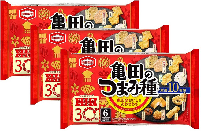 카메다 쯔마미타네 120g x 3개 (총 360g), 360g, 1개