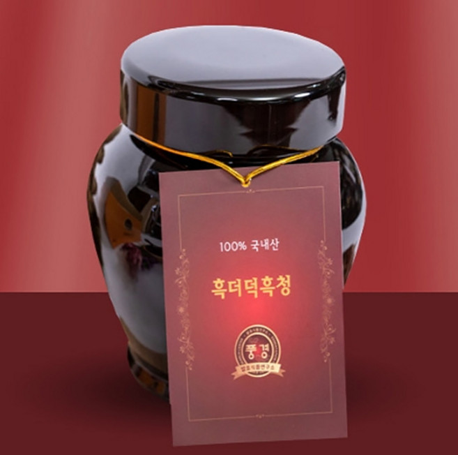산더덕 구증구포 더덕진액 더덕청 사포닌 기력증강 면역력강화 흑더덕 흑청 1.2Kg, 1개
