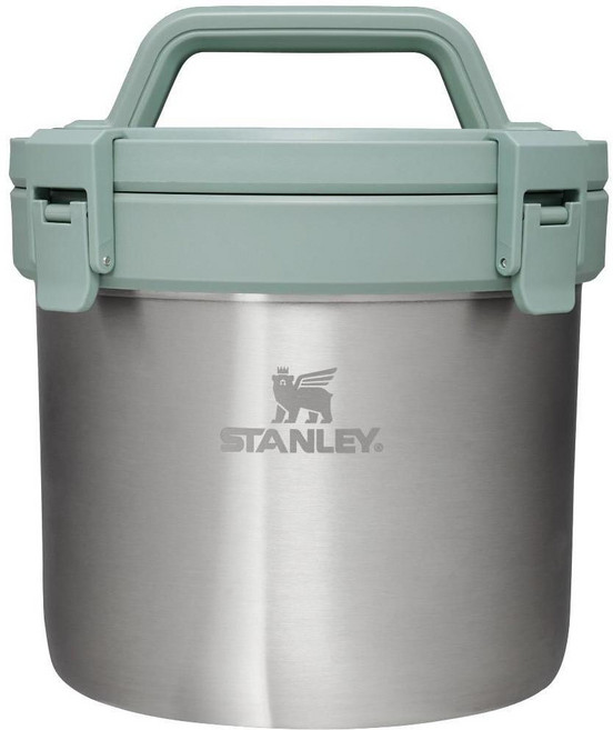 스탠리 밥통 국통 죽통 보온통 어드벤처 크록 캠핑용 2.8L 스텐리 Stanley Pot., 1개, 그린