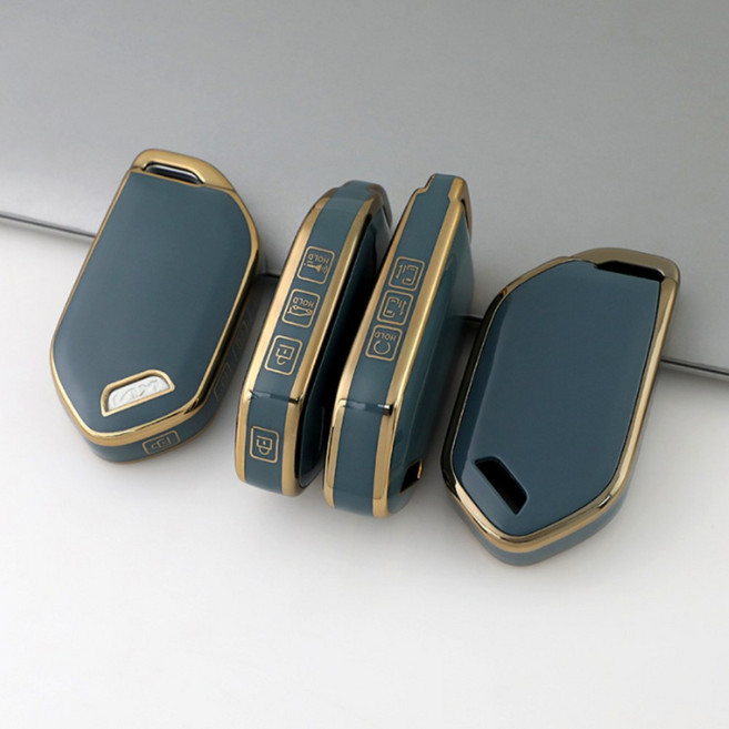 기아 EV9 EV5 EV4 EV3 더뉴 쏘렌토 MQ4 모닝 K5 K8 DL3 스포티지 카니발 호환 키케이스, 2026~ 7버튼 청녹색