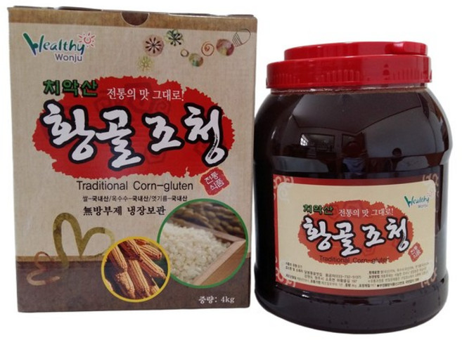황골조청 4kg 1개