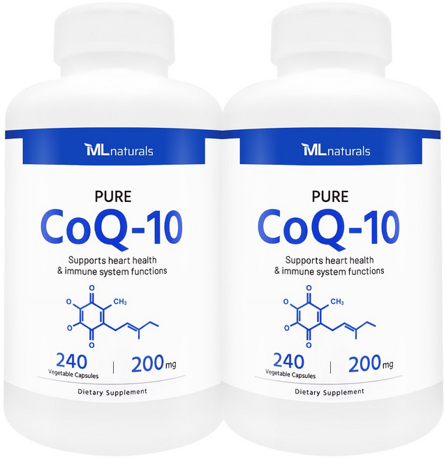 [미국빠른직구] 신제품 마이라이프 내추럴스 코큐텐 CoQ-10 200mg, 240정, 2개