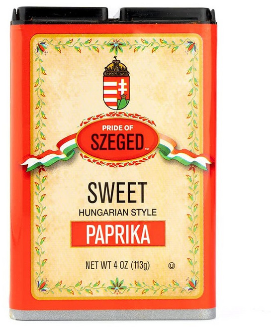 세게드 헝가리안 스타일 스위트 파프리카 Szeged Sweet Paprika 4oz, 1개