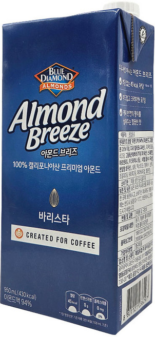 매일유업 아몬드브리즈 바리스타, 950ml, 1개