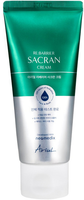 아리얼 리베리어 사크란 수분 크림 (사크란 판테놀 120시간 보습바디크림), 1개, 100g