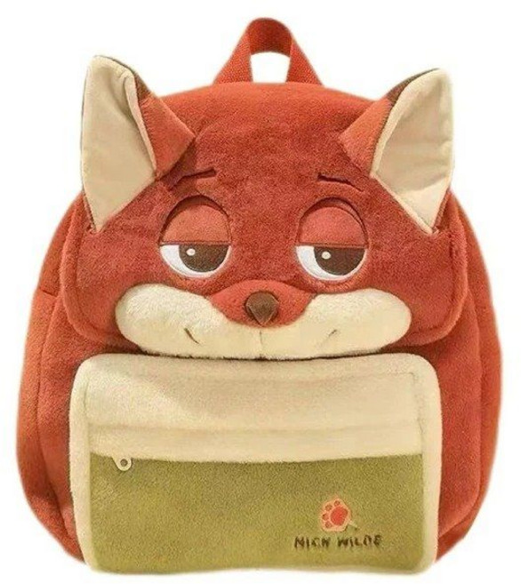 주토피아 닉 주디 플러시 대용량 백팩