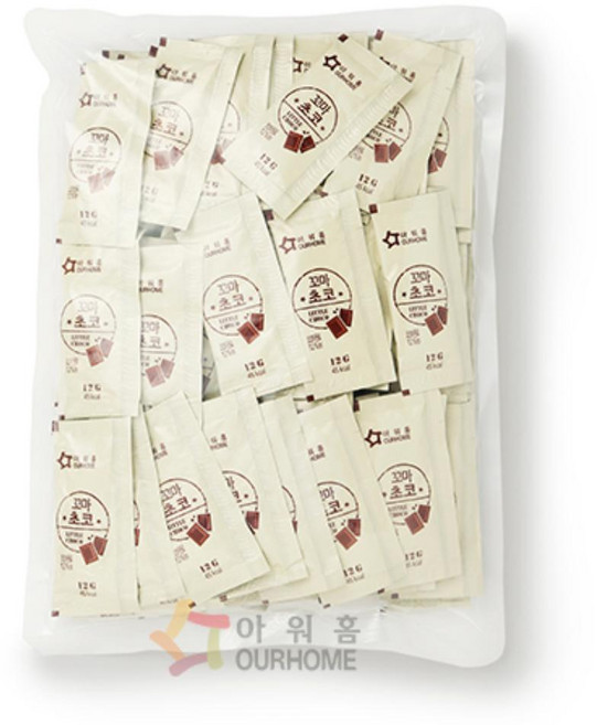 아워홈 일회용 꼬마초코(12g), 1.2kg, 6개
