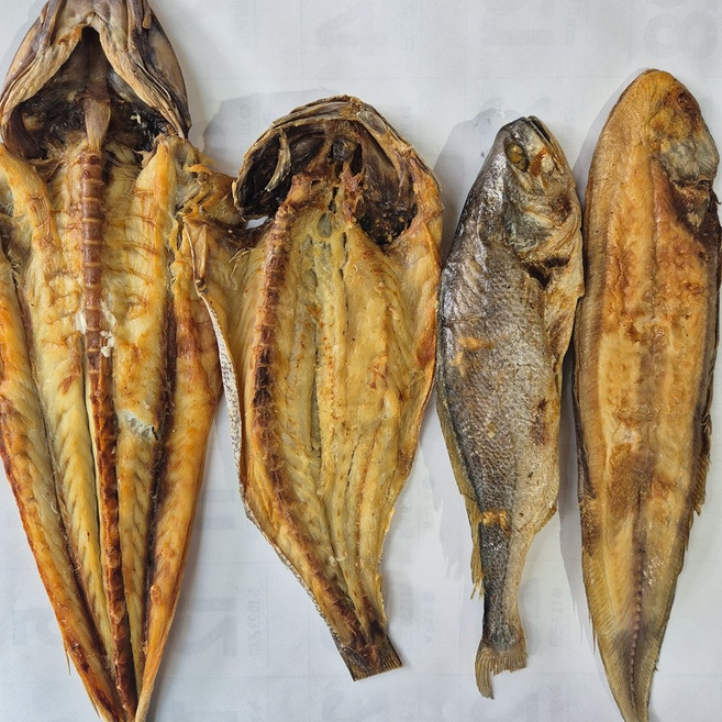 보성농수산 고흥 숯불 생선구이 (양태 민어 조기 서대 돔 고등어 능성어 갑오징어등 옵션에서 선택) 선물용 명절음식 맛있어요, 1세트, 양태2 민어2 조기2 서대4