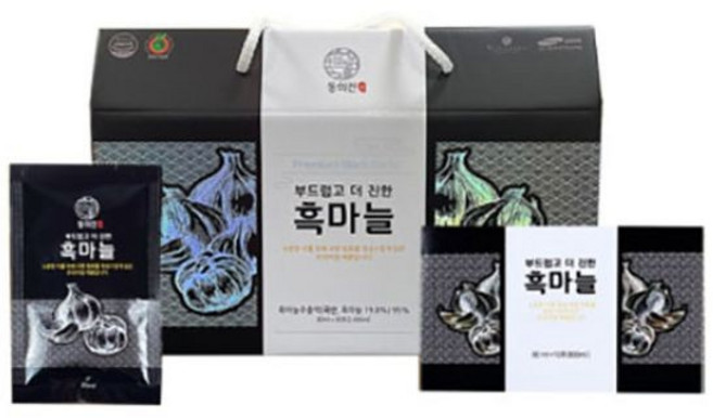 웰빙바이오 동의진 흑마늘 80ml 30포, 1ml, 1개
