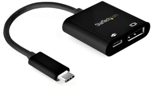 StarTech com USB C to 디스플레이 포트 어댑터 (CDP2DP14UCPB)
