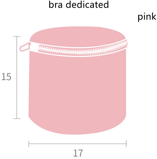 관리 옷 필터 의류 어 그물 세탁 고양이 가방 메쉬 Underwa 지퍼가 주머니 달린 보호, pink Bra dedicated