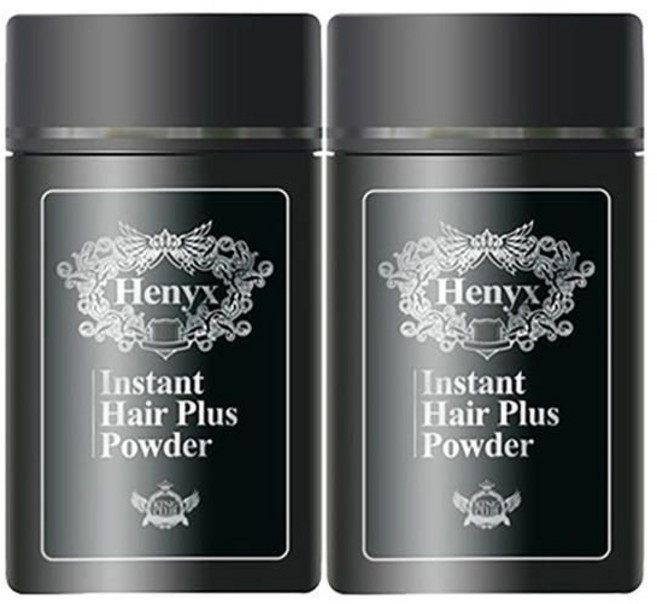 헤닉스 흑채 2통(60g) 순간증모제, 흑색(합), 1개, 60g