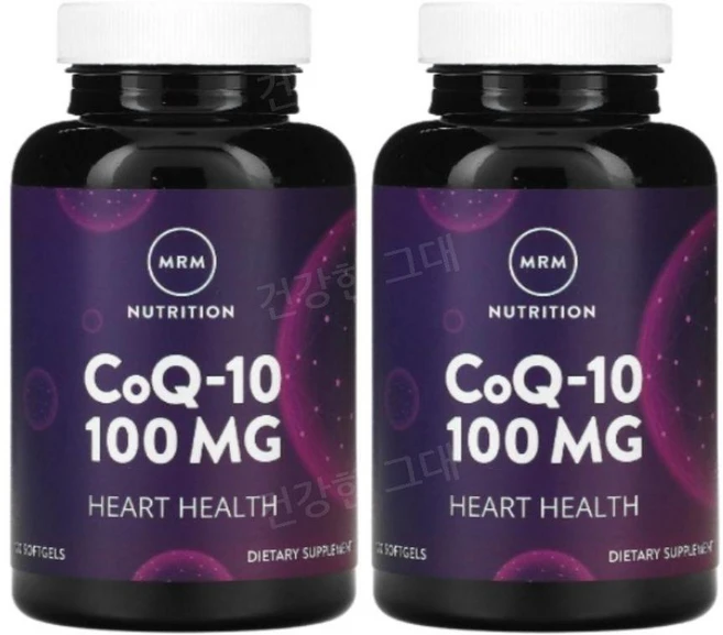 MRM 뉴트리션 CoQ-10 100 mg 소프트젤 120정, 2팩 - 쿠팡