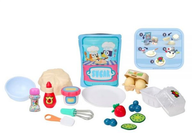 Little Tikes Creative Chefs Bluey Pavlova 키트 15가지 액세서리 포함 역할 놀이 요리 세트 만 3세 이상 남아 및 여아용_178879, Little Tikes Creative Chefs BL