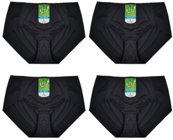 필테라 프리미엄 여성 인견 햄 팬티_4P