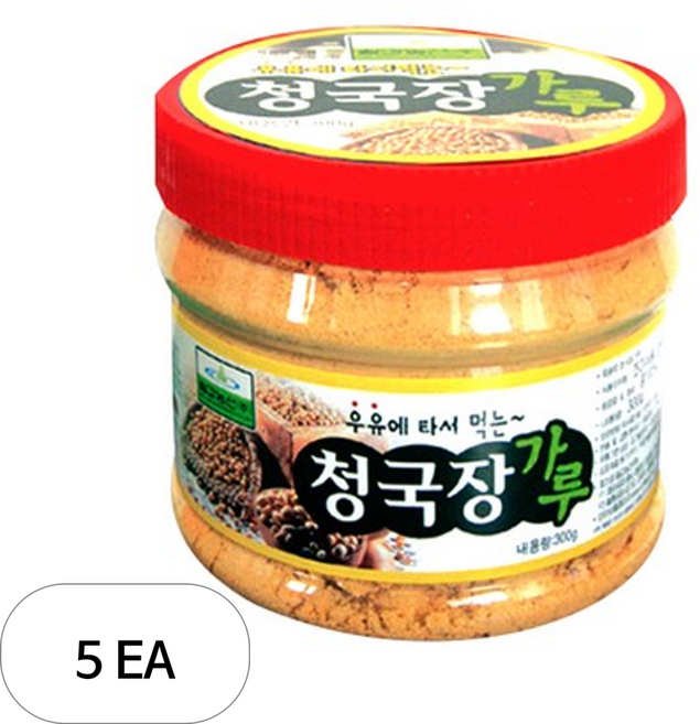 칠갑농산 청국장 가루, 300g, 5개