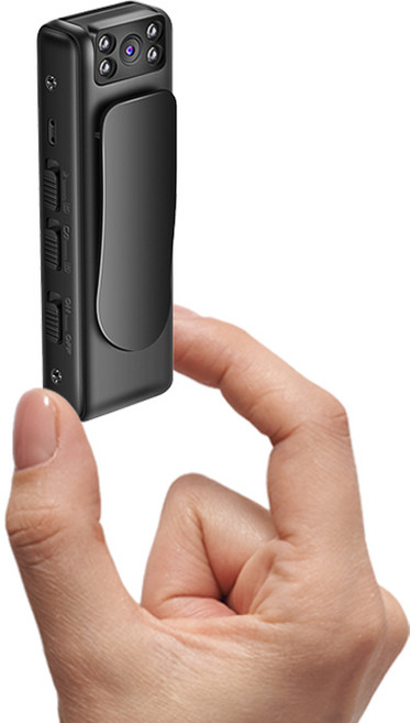 고화질 1080p 초소형 바디캠 소형 카메라 무선 녹화 블랙박스 바디 액션캠 (증정 64G SD고속 카드), 바디캠+SD카드 64GB