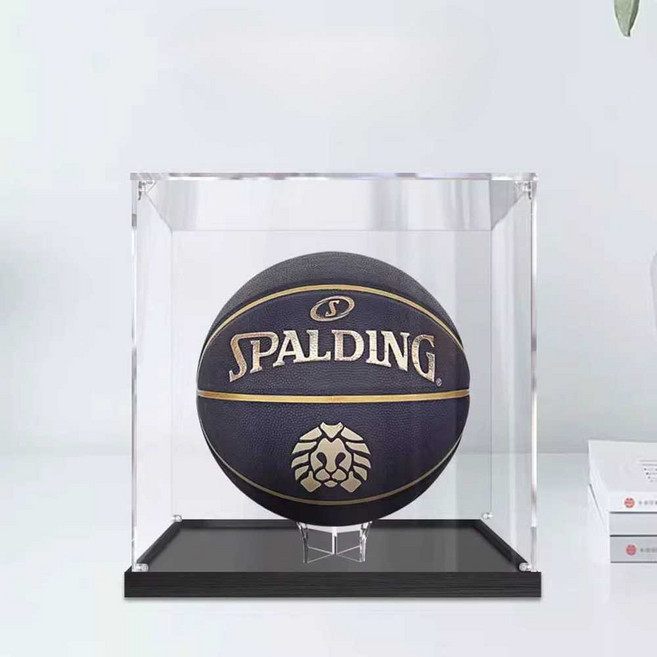 싸인볼 보관함 축구공 케이스 상자 농구공 배구공 진열 투명 아크릴 디스플레이 1개, 3.(공 미포함)15cm(브래킷미포함) × 1개