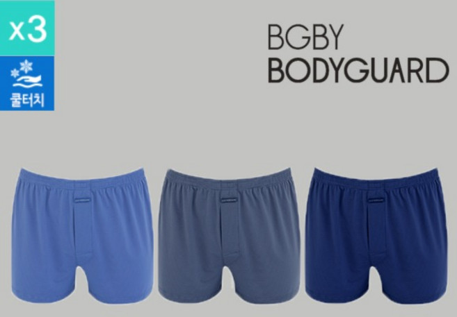 보디가드 남성 아이스무브 기능성 트렁크팬티 냉감 BBMTCZ58