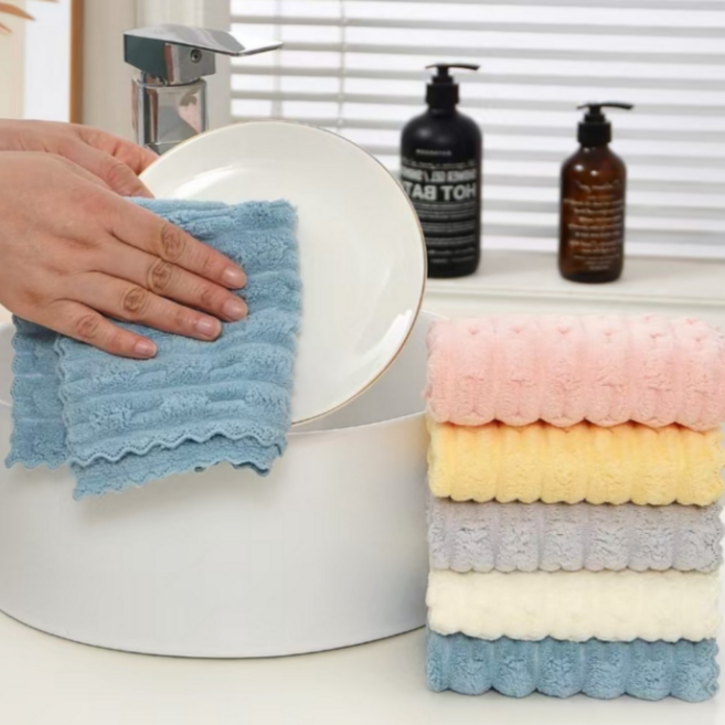 누미아 냄새안나는 극세사 주방 행주, 5개