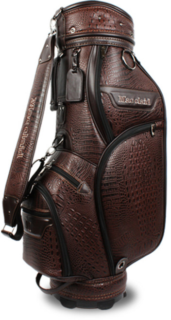 맥클라이드 프리미엄 골프백 / 골프 경량 캐디백 남성 남자 골프가방, 브라운