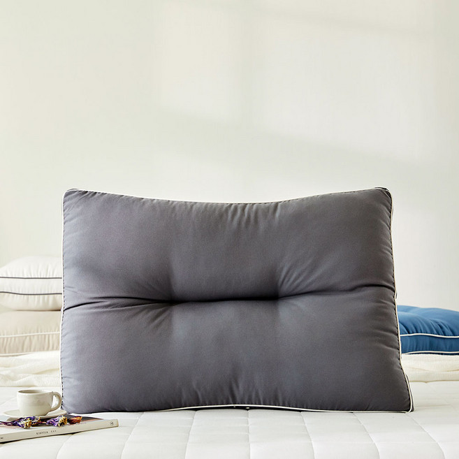[모던하우스] ON 커버가 필요없는 경추굽베개 차콜 50X70, 1개