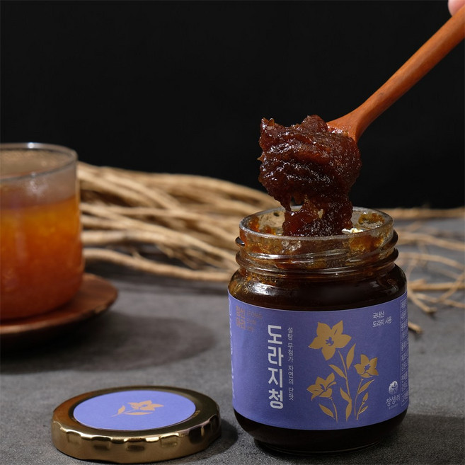 아워하모니 100% 국산 도라지청 강원도 약도라지청 도라지고 흙도라지청 3년근 농축액, 1개, 1개입, 150g