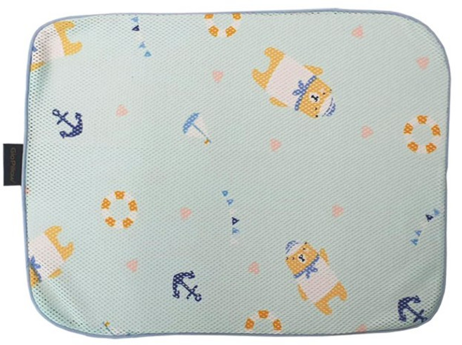 지오필로우 망사 유아동 베개커버, 마린베어