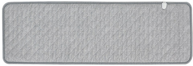 한일좋은자리 탄소 카본 전기방석 라이트그레이, 3인용(50 x 155cm)