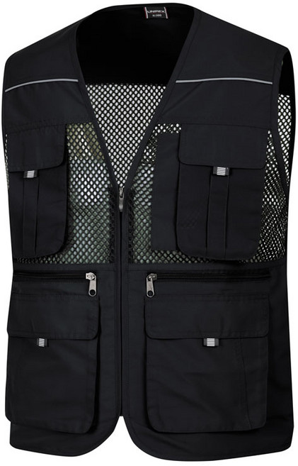 [유니폼플라자] 다용도 여름 왕망사조끼 작업복 조끼 UP-V11REXB