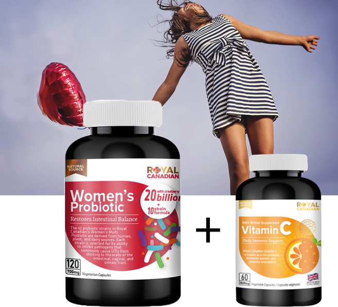 로얄캐네디언 여성 유산균 우먼즈 프로바이오틱 120캡슐 200억 +사은품, 1개, 120정