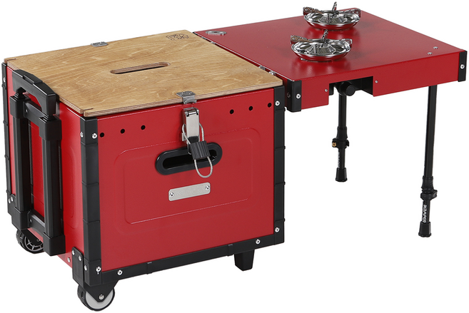 Aioks(아이옥스) 2X 올인원키친시스템 (All In One Outdoor Kitchen System), 블랙