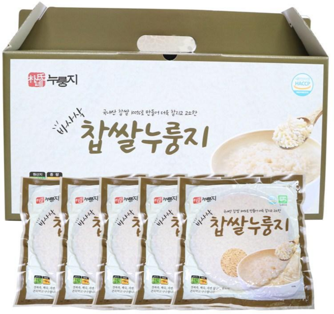 찹쌀누룽지 (150g)_ 박씨네누룽지, 10개, 150g